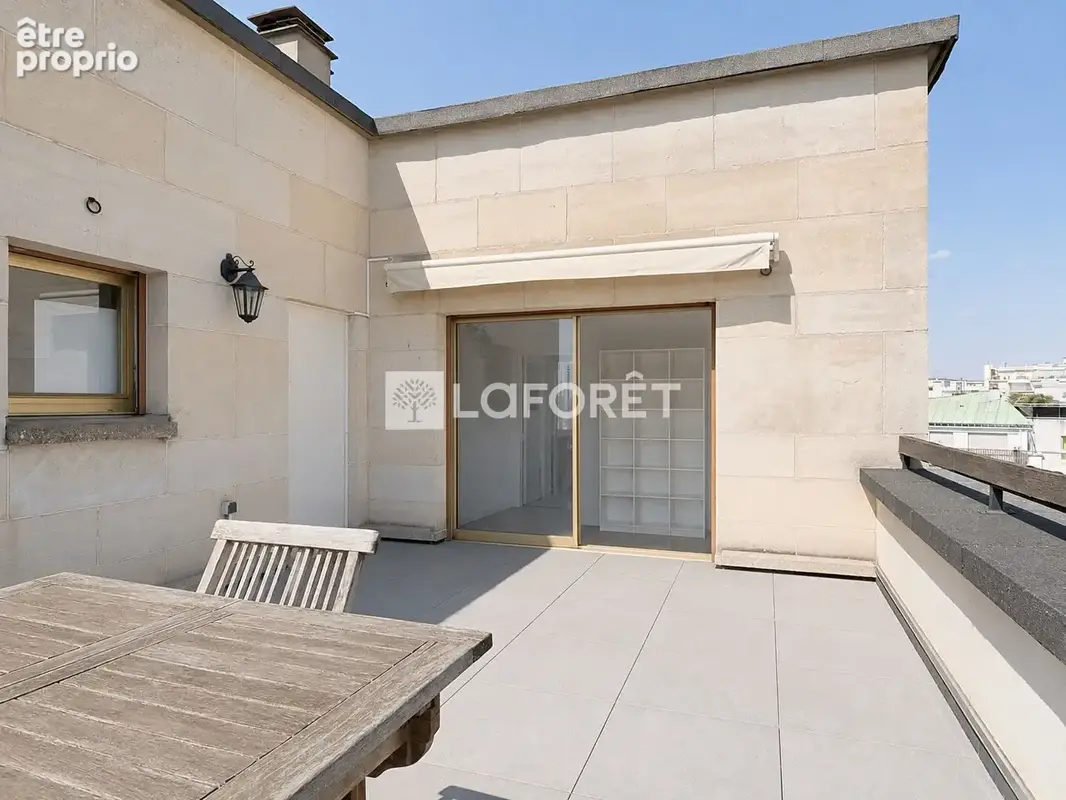 Appartement paris 15 - t2 avec terrasse - photo 3