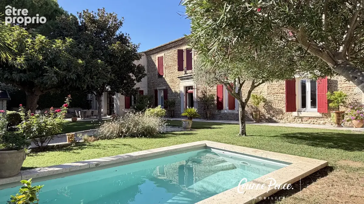 Maison vigneronne du XIXᵉ siècle de 283m2 avec piscine à Générac C.PONCE IMMOBILIER - photo 28