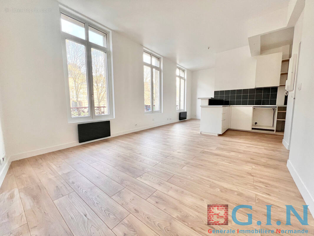 Rouen-gare appartement type 1 possibilite 2 pieces - photo 2