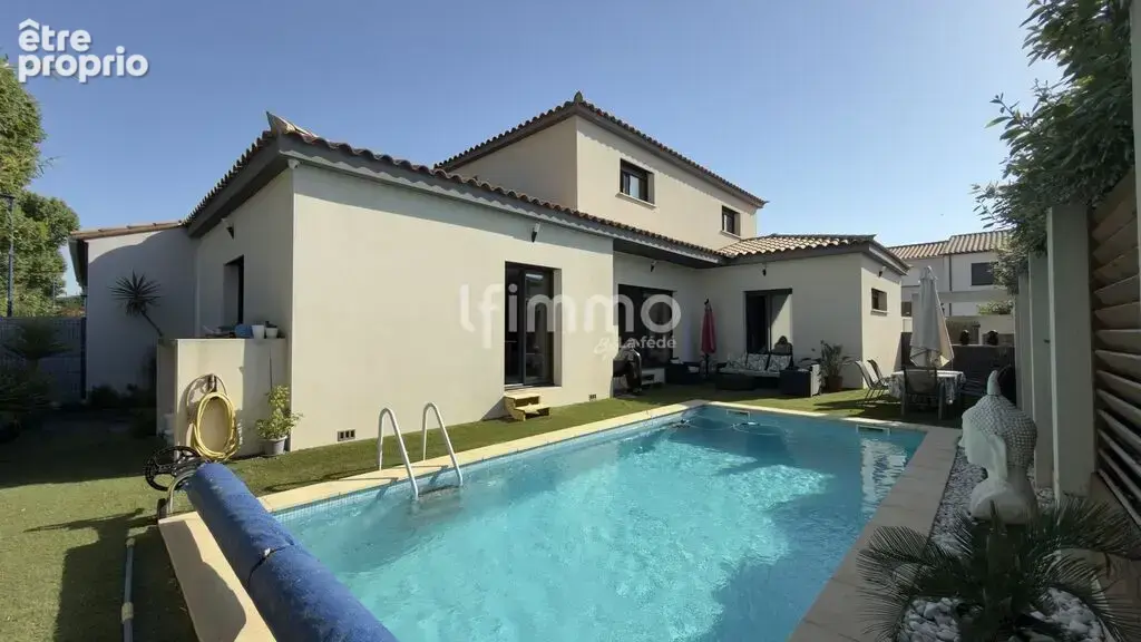 Maison 3 faces de 140 m2 avec 3 suites parentales - piscine - photo 3