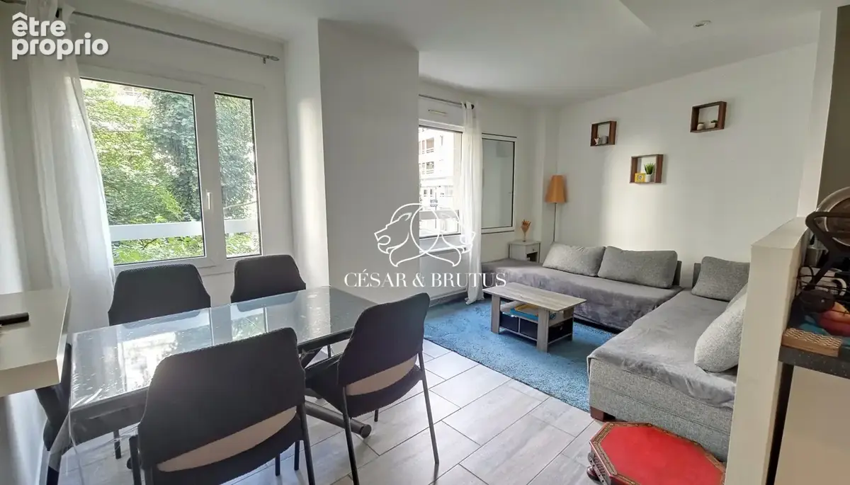 Appartement 55 m² à Villeurbanne  - photo 2