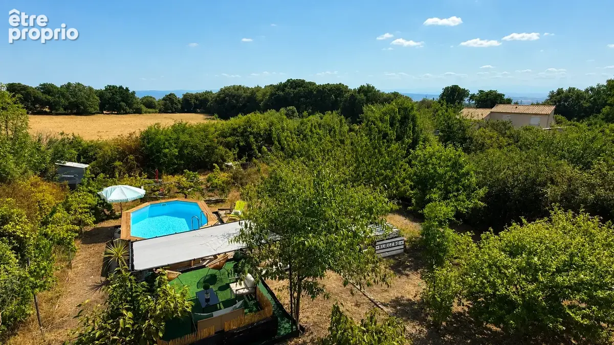 Proche carcassonne - maison 126 m2 - piscine - 3 chambres - terrain 1180m2 - grand garage - 40m2 a aménager - photo 12