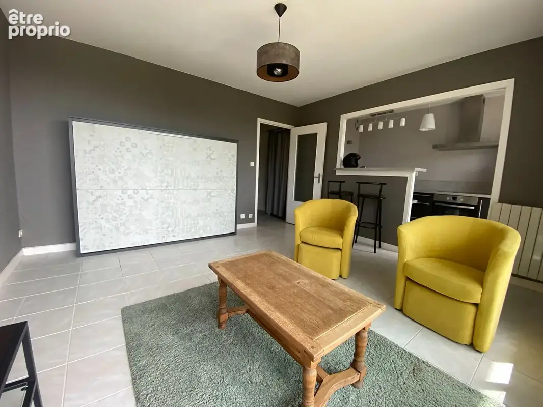 Appartement t1 a vendre brest saint-marc moulin-blanc - vue mer - jardin - garage ferme - photo 1