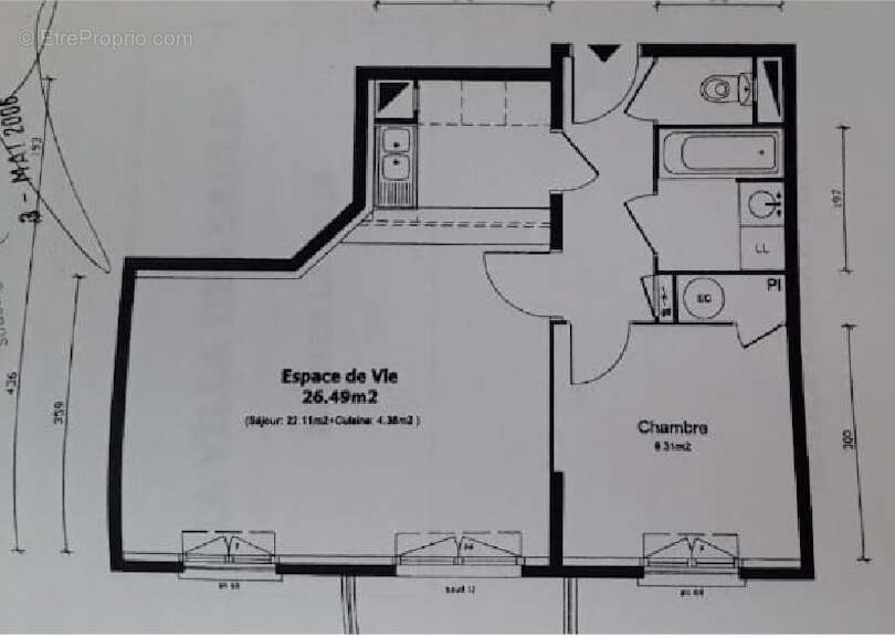 Appartement à MANTES-LA-JOLIE
