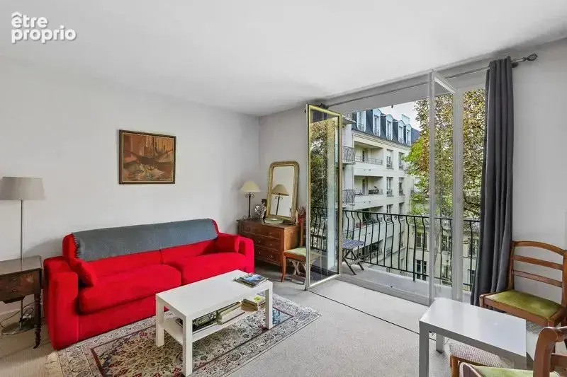 Neuilly sablons/roule:  beau studio de 35,19m² + balcon - photo 3
