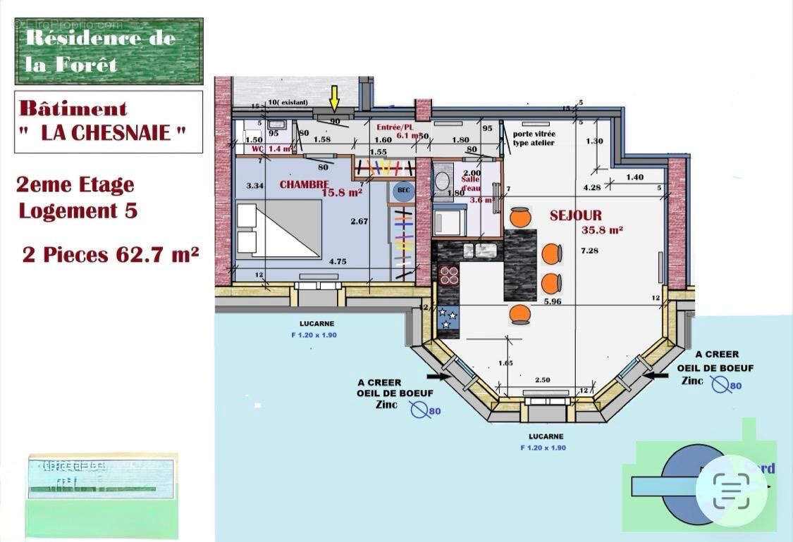 Appartement à CHANTILLY