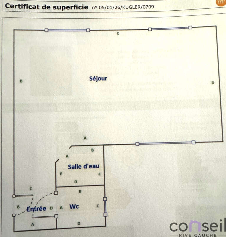 Appartement à PARIS-13E