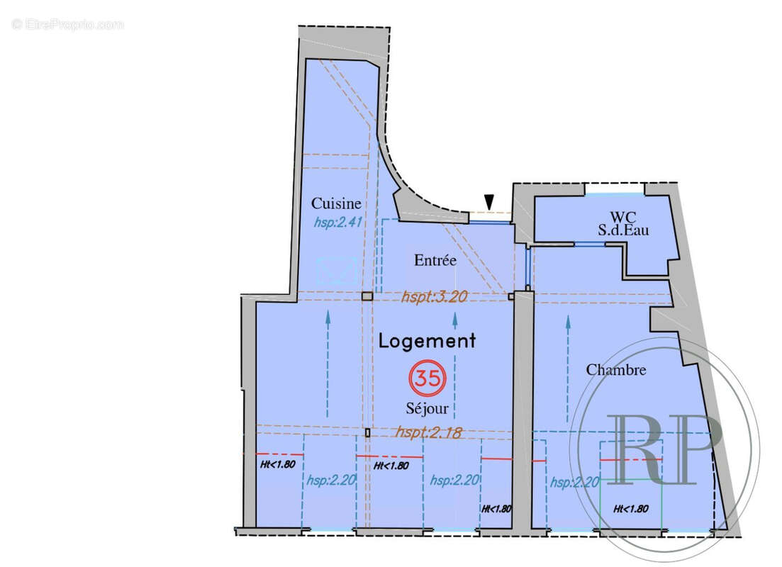 Appartement à PARIS-6E