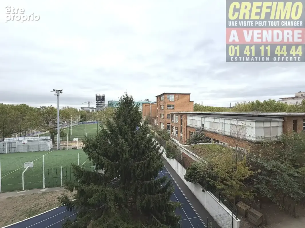 Asnières-sur-seine  appartement 2 pièces avec balcon et vue sur parc - photo 9