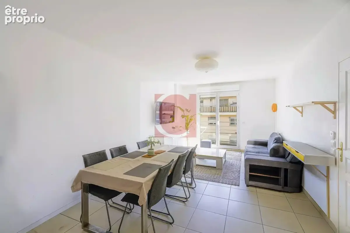 Nice riquier : 3p dernier etage, balcon - photo 4