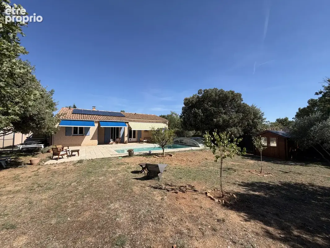 Régusse Villa 104m2 avec piscine, garage et terrain arboré - photo 2