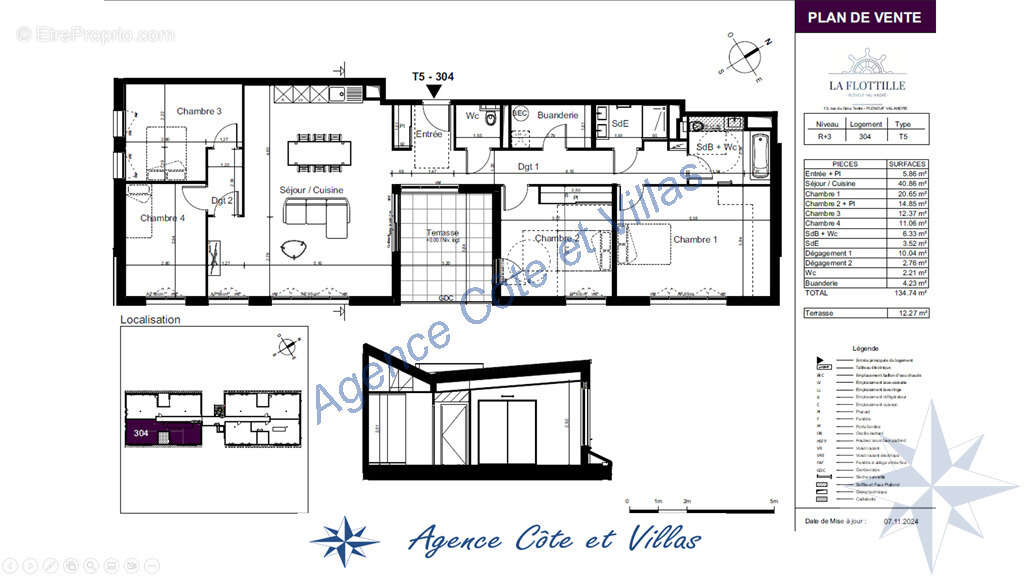 Appartement à PLENEUF-VAL-ANDRE