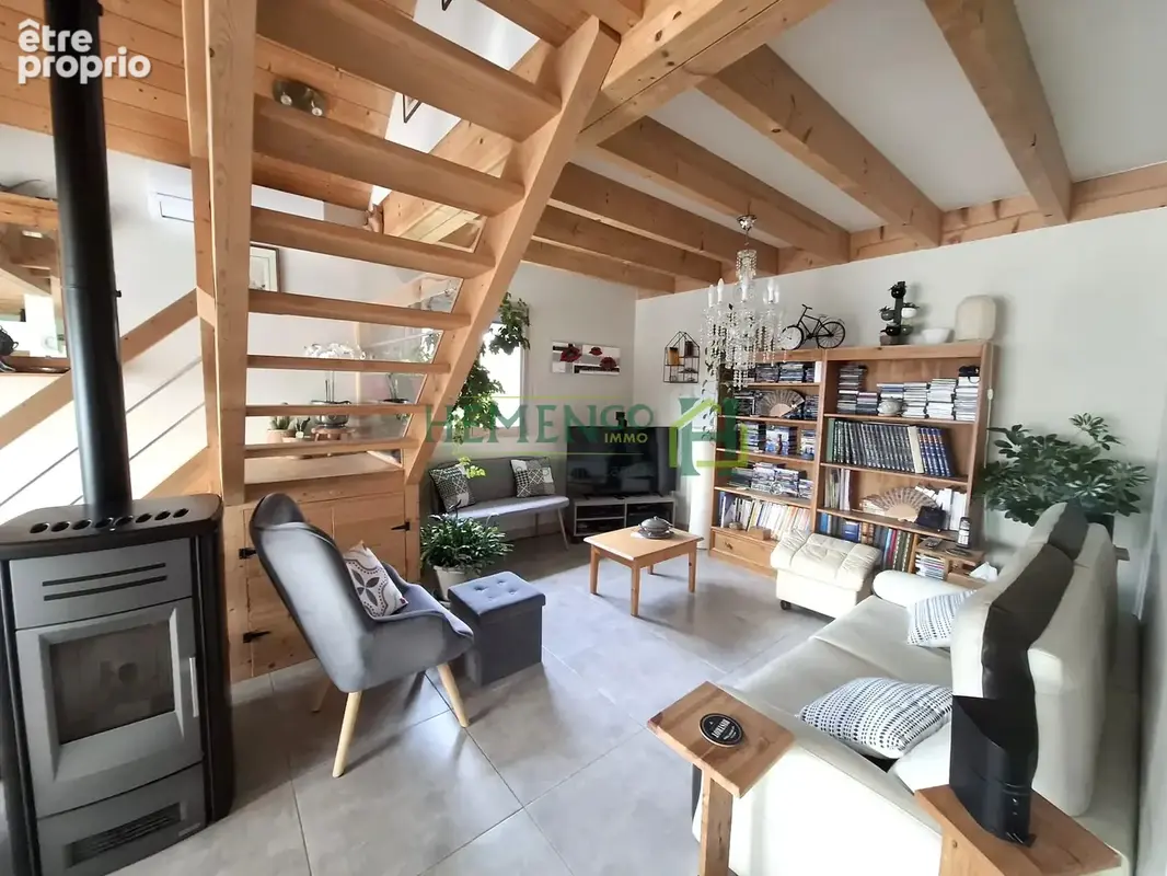 Maison à ossature bois dans un environnement prisé à Mauléon Licharre - photo 4