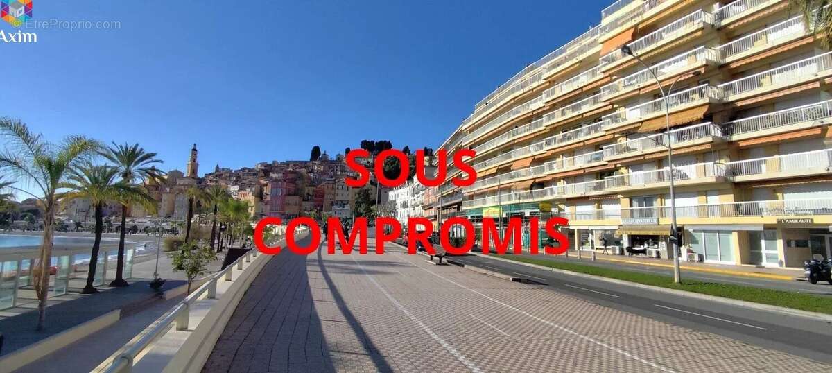 Appartement à MENTON