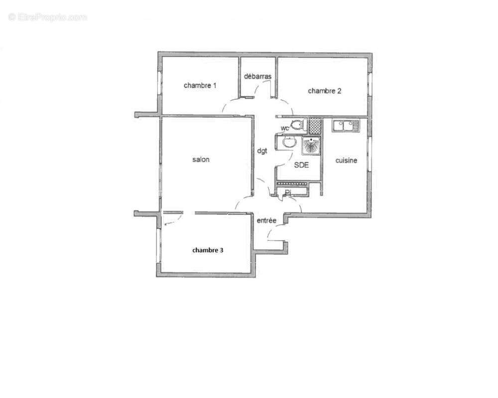 Appartement à SAINT-BRIEUC