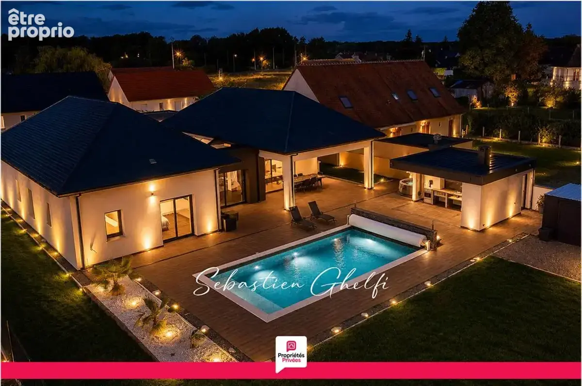 belle villa de plain-pied avec piscine- 4 chambres dont 1 suite-double garage - photo 2