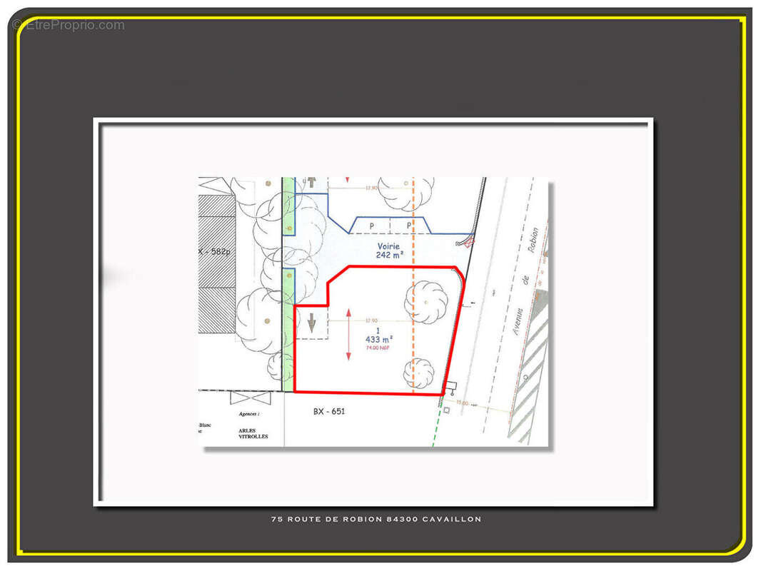Terrain à CAVAILLON