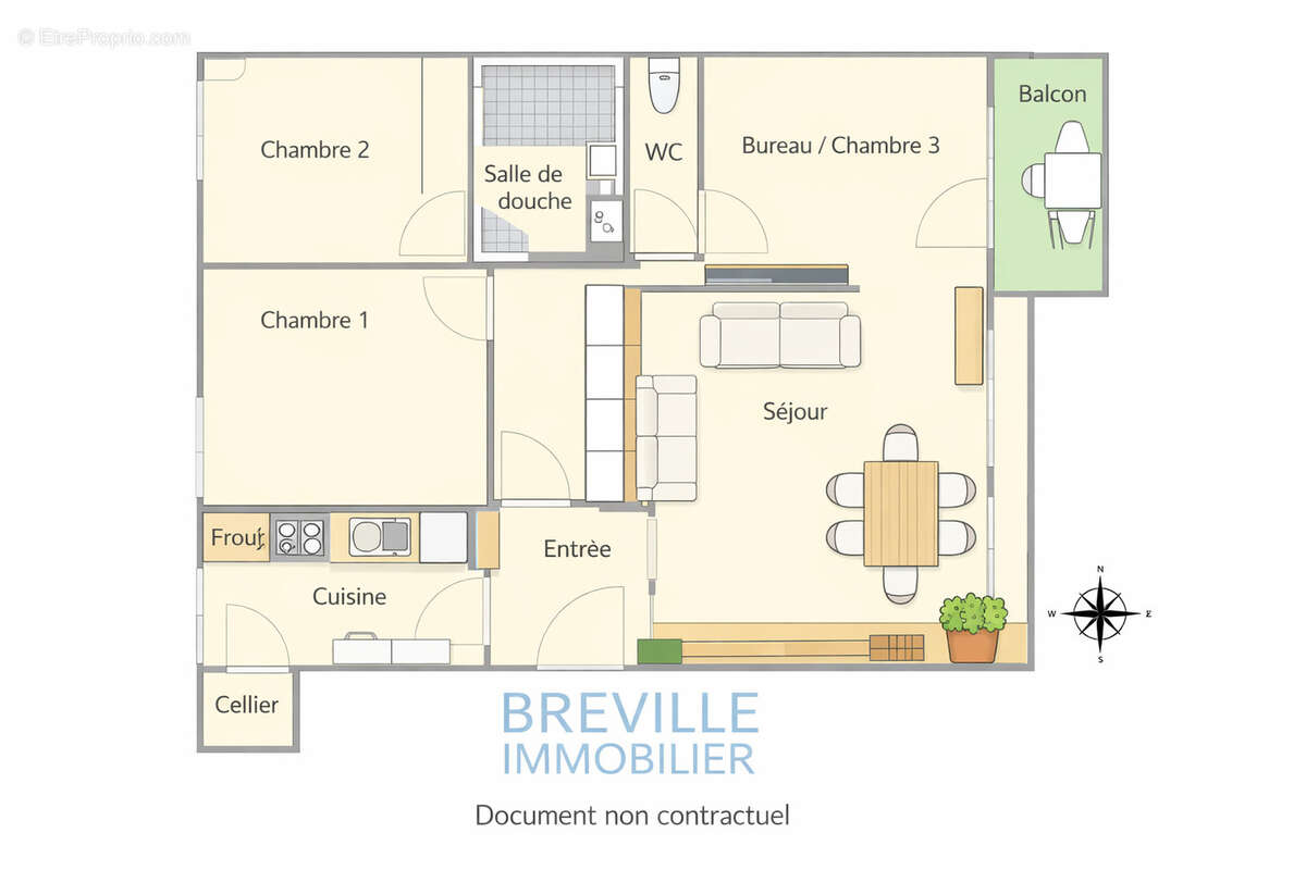 Appartement à MEUDON