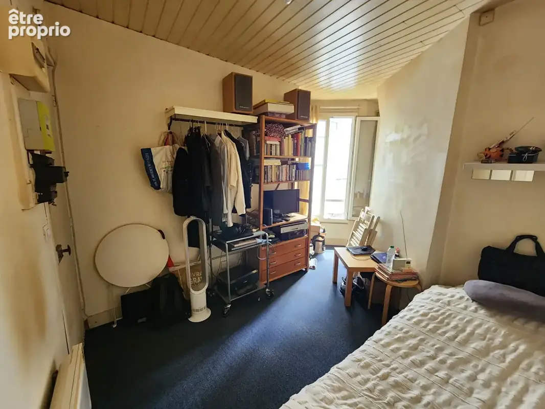 Appartement Paris 1 pièce(s) 15.58 m2 - photo 2