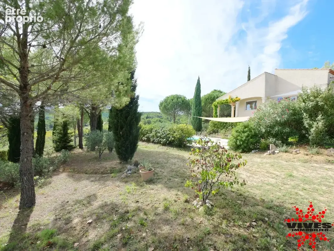 Villa de plain-pied avec piscine et vue exceptionnelle sur les collines du Minervois - photo 13