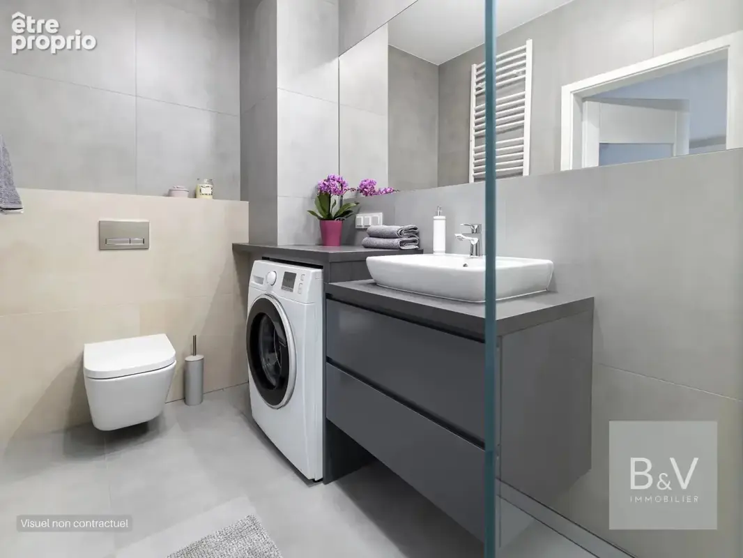 Superbe 4 pièces de 82 m² avec solarium et vue Mer et montagnes - photo 4