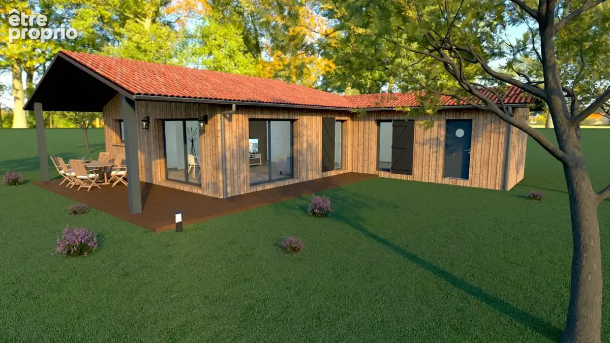 Lugasson terrain de 800 m² - photo 1