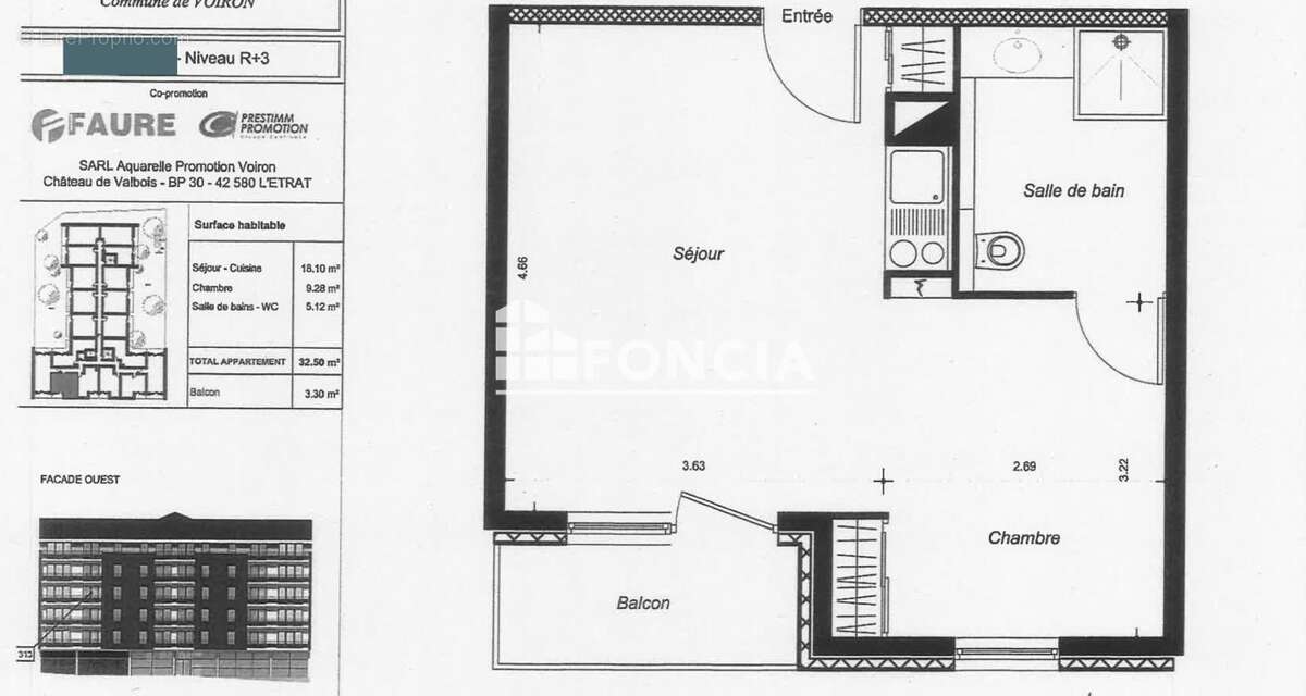 Appartement à VOIRON