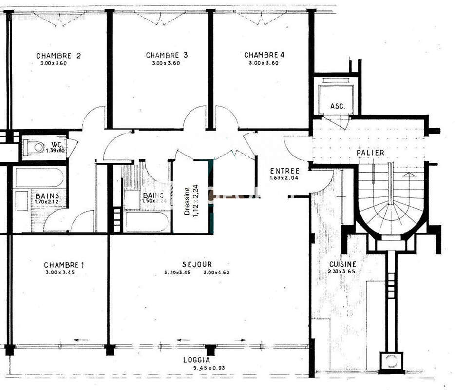 Appartement à LA CELLE-SAINT-CLOUD