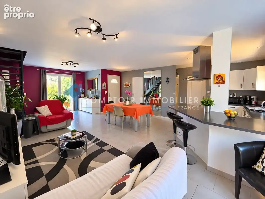 Dépt Hérault (34) - Gignac - À vendre - Maison T4 d'environ 90m2 sur parcelle de 220m2, climatisation, proche - photo 8