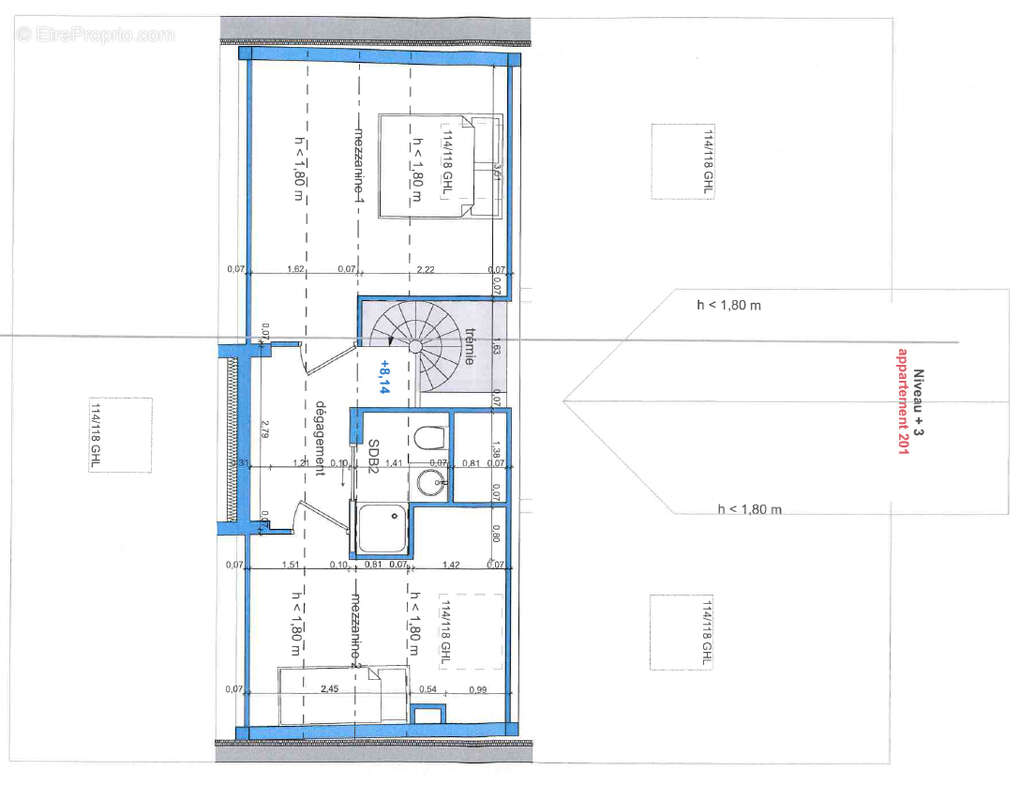 Appartement Gilly Sur Isere 4 pièce(s) 125 m2 - photo 10