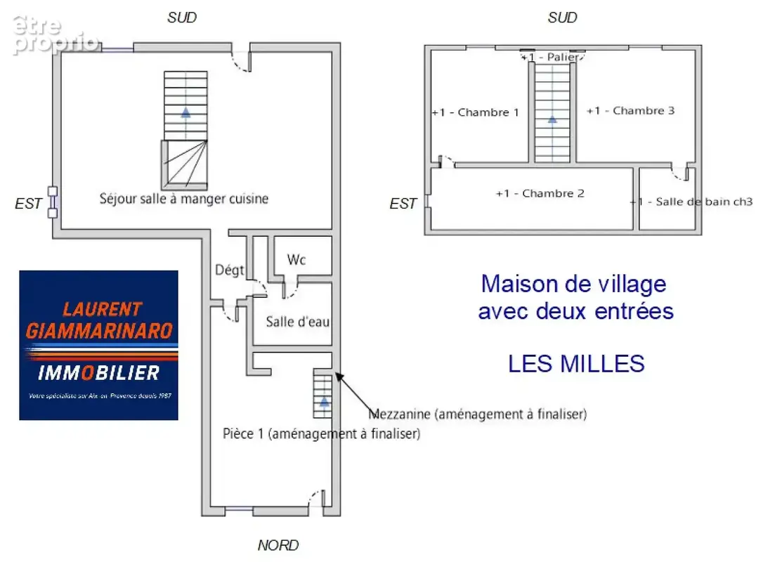 Aix les milles maison de village - photo 10