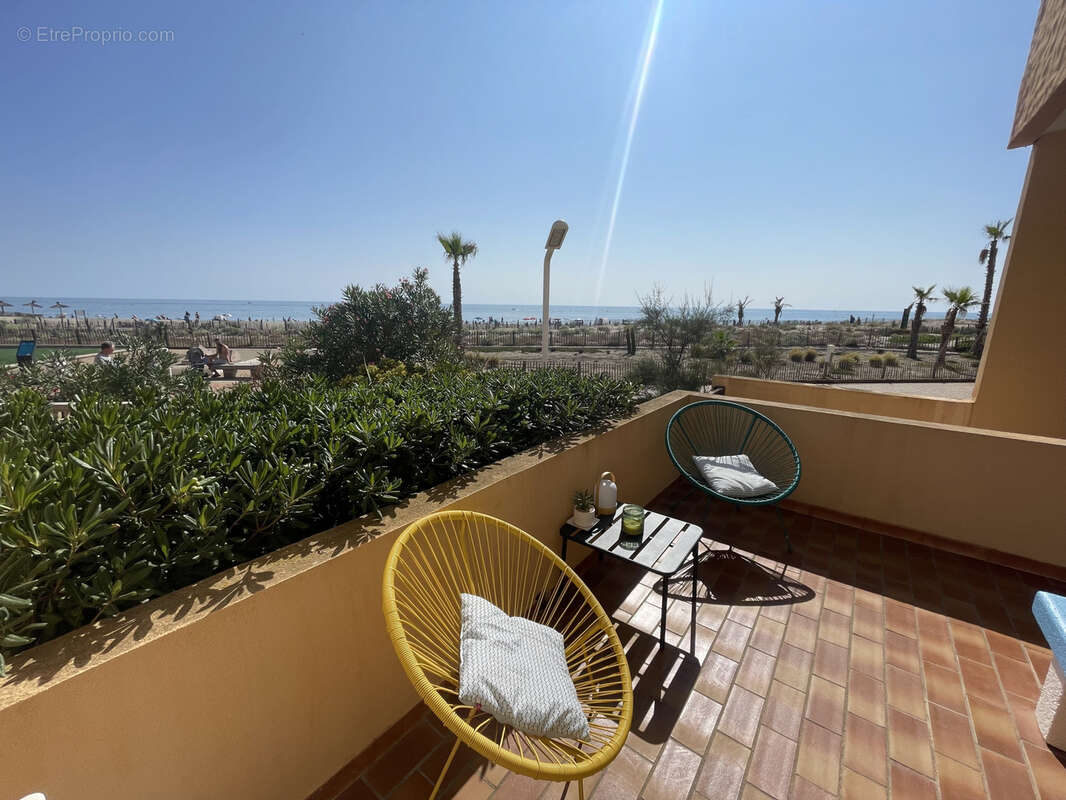 Le Barcarès Superbe T3 front de mer, vue mer avec pisicne accès direct plage ! - photo 29