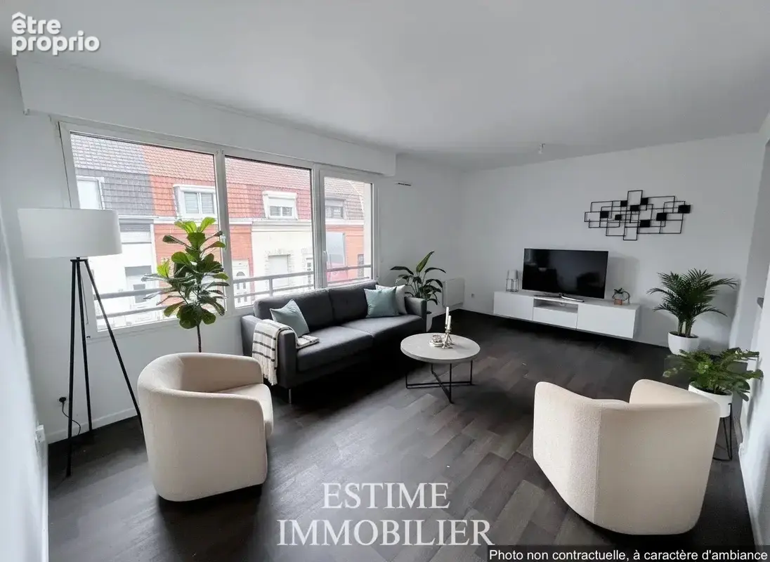 Tourcoing blanc seau appartement t2 avec parking - photo 2