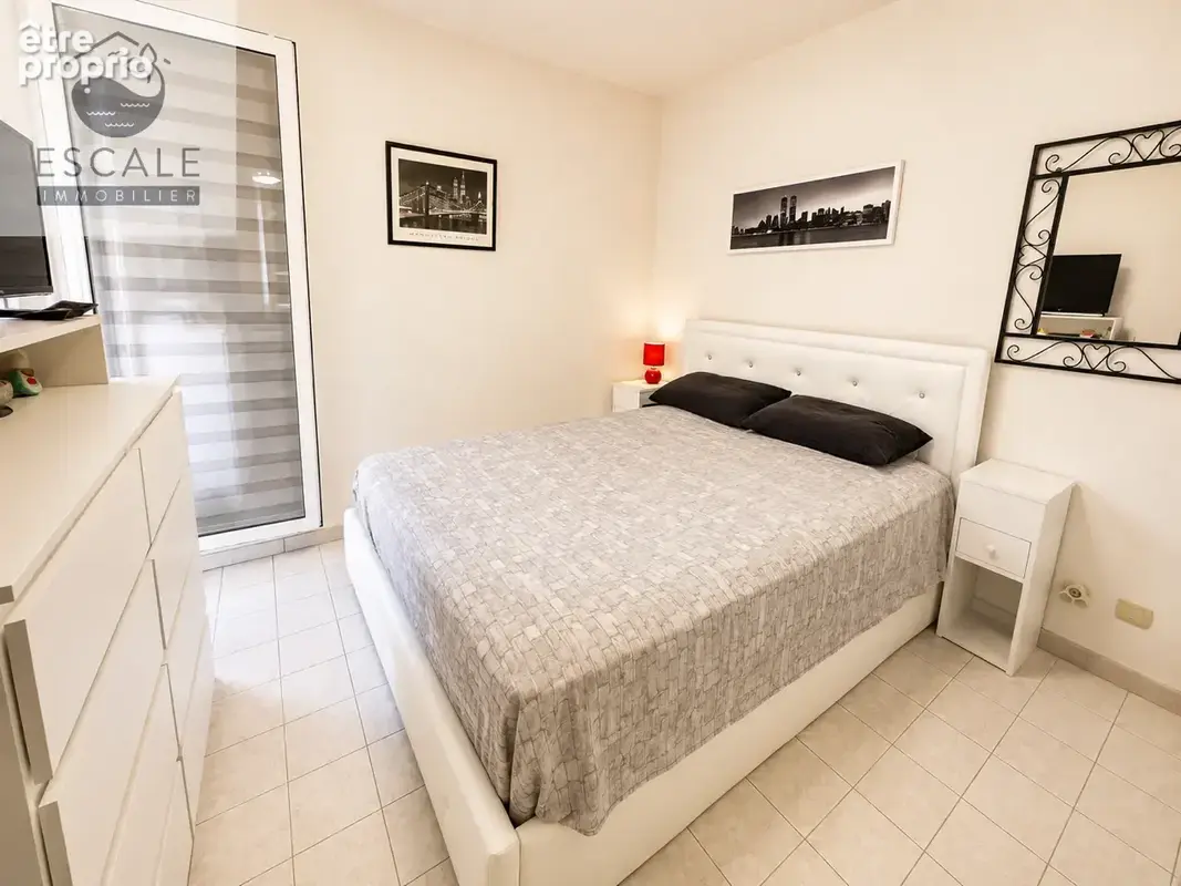 Vente grand type 2 vue marina quartier les quilles a sete - photo 9
