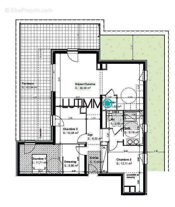 Appartement à BEBLENHEIM