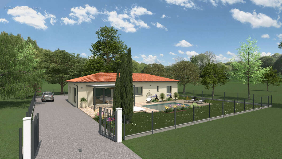 Terrain à CHAZEY-SUR-AIN