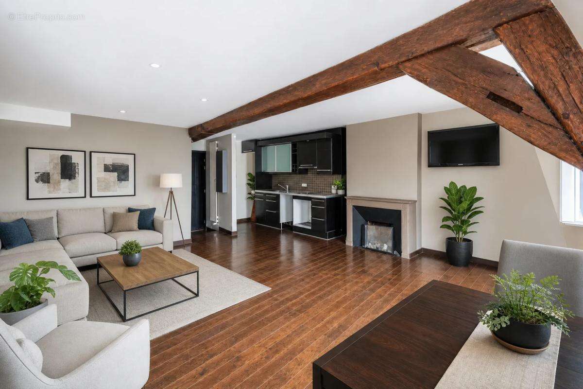 Appartement 2 pièces de 60 m² situé à Paris - photo 2