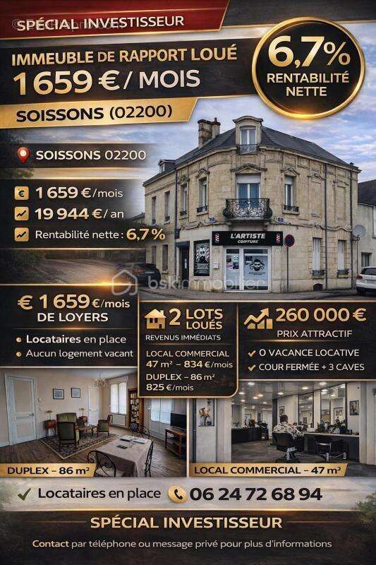 Appartement à SOISSONS