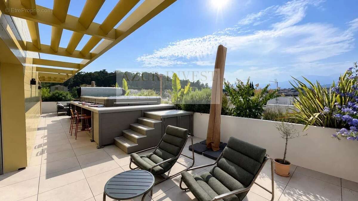 Vente 3 pieces dernier etage - cagnes sur mer - photo 3