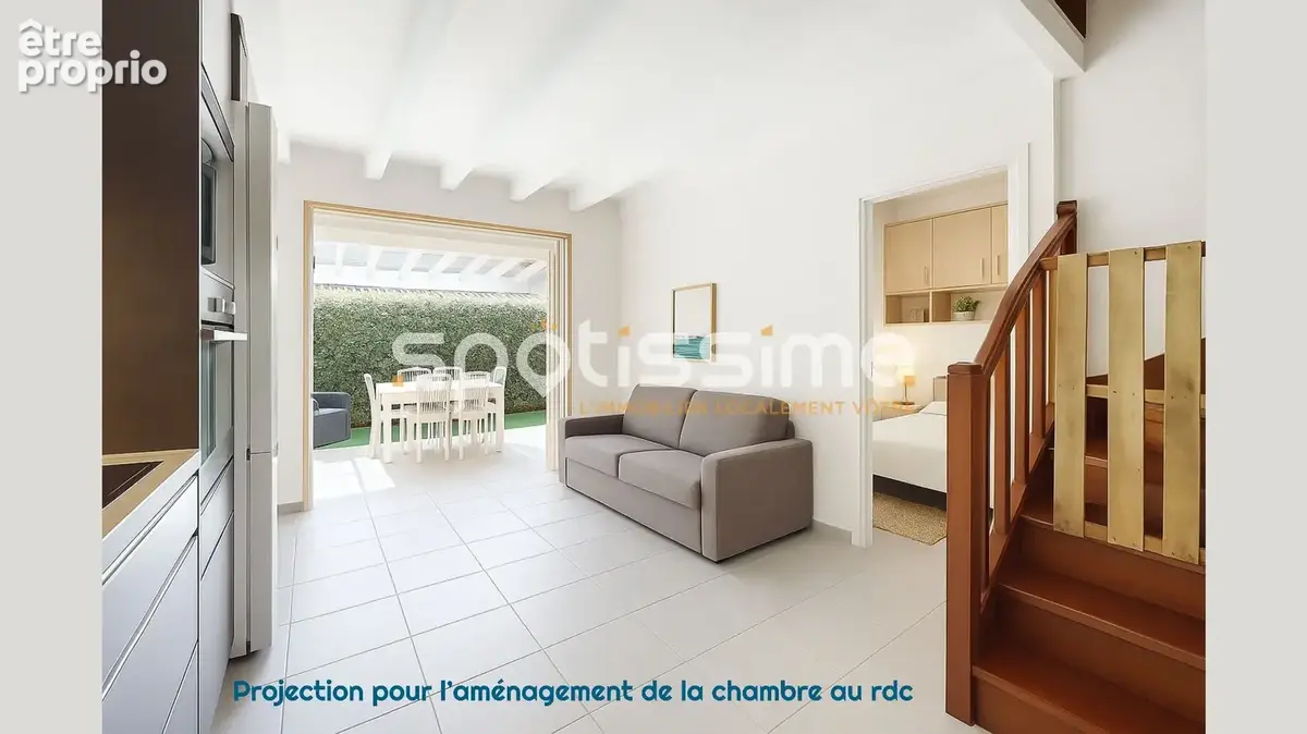 CAP D'AGDE - Rochelongue  Villa rénovée dans résidence sécurisée avec piscine et parking privatif - photo 3