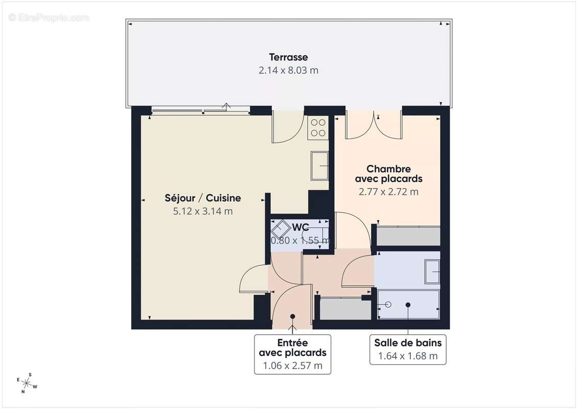 Appartement à NICE