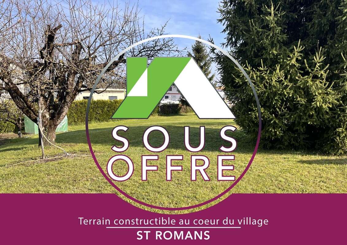 Terrain à SAINT-ROMANS