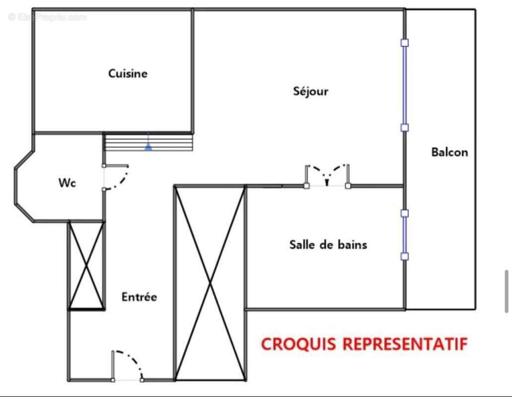 Appartement à PARIS-16E