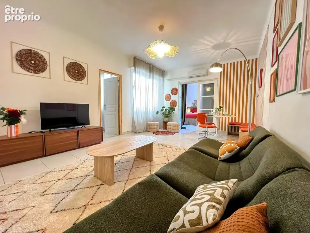 Nice ouest- 3 pieces de 82m en excellent etat - photo 3