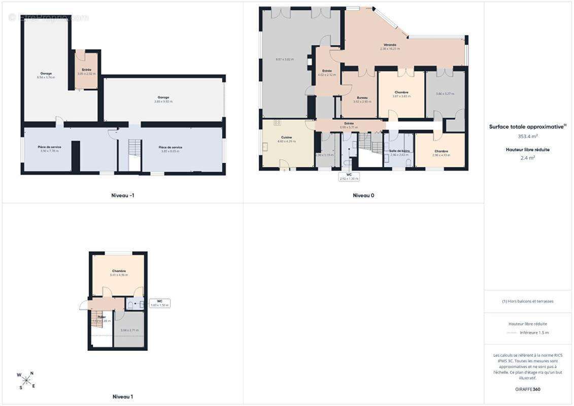 Maison de 179 m2 à Loudun , 5 chambres, grand jardin arboré, garage, vaste sous sol - photo 18