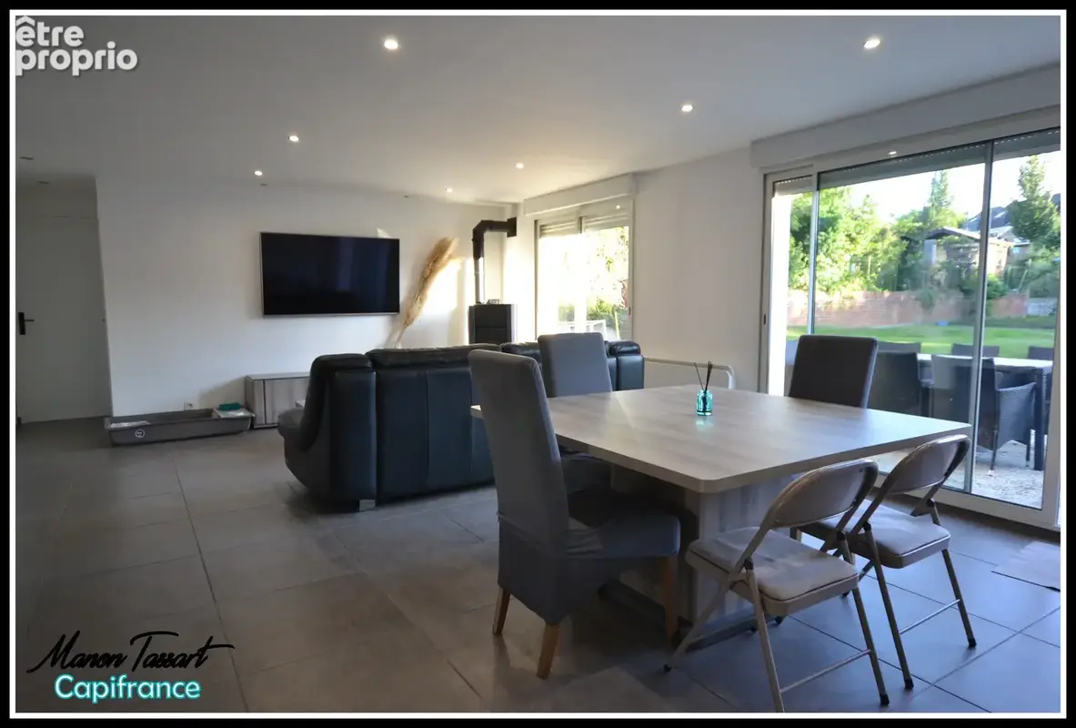 Maison individuelle familiale de 134 m² avec jardin et garage, en semi plain pied à Saultain - photo 4