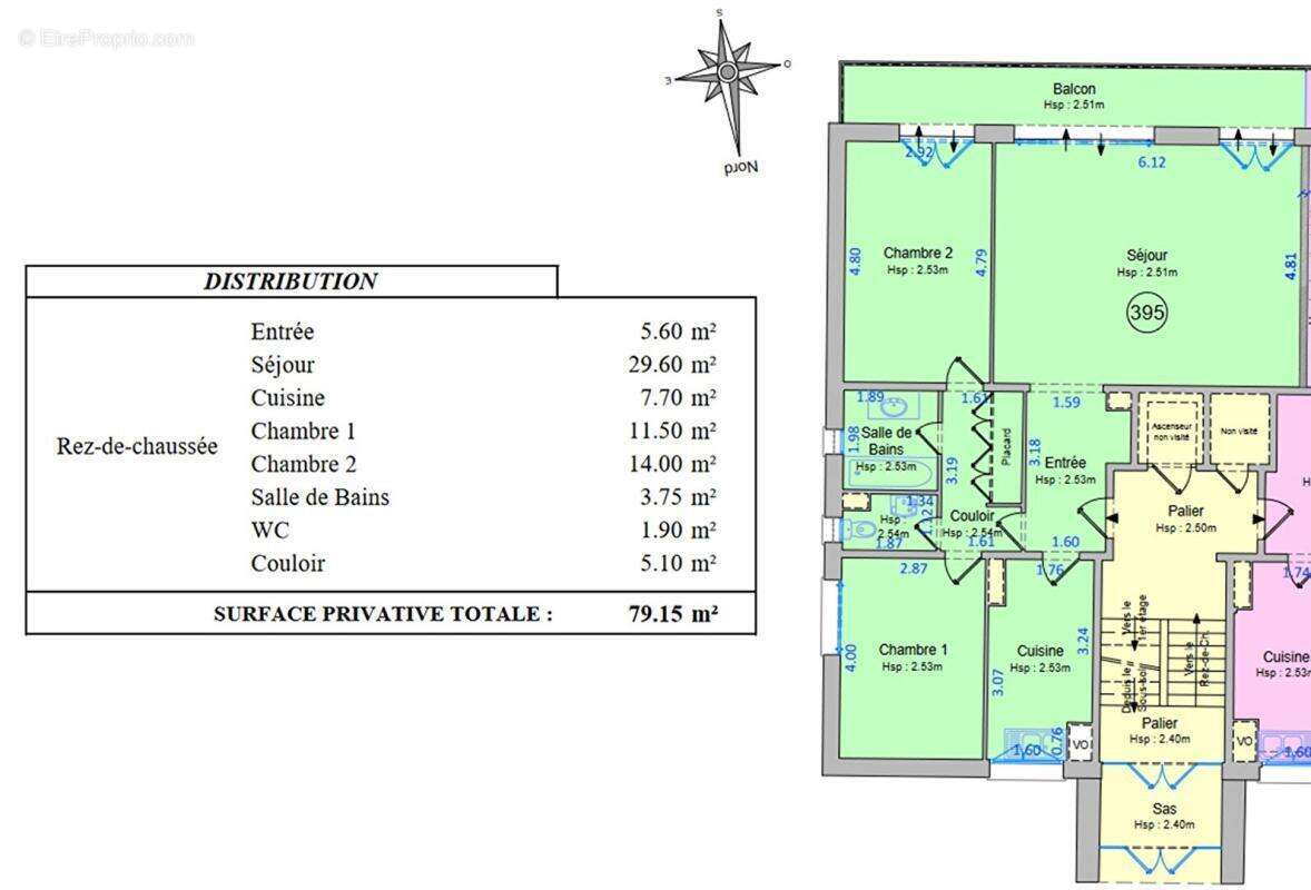 Appartement à VERSAILLES
