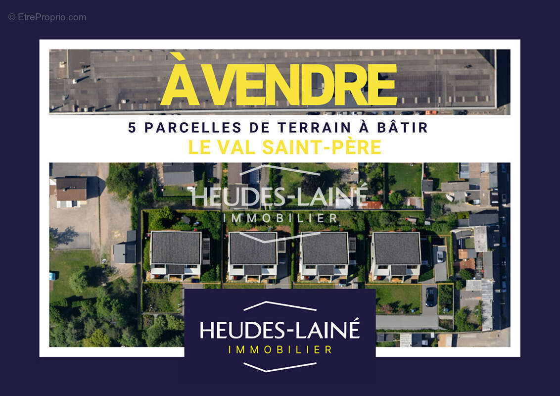 Terrain à LE VAL-SAINT-PERE