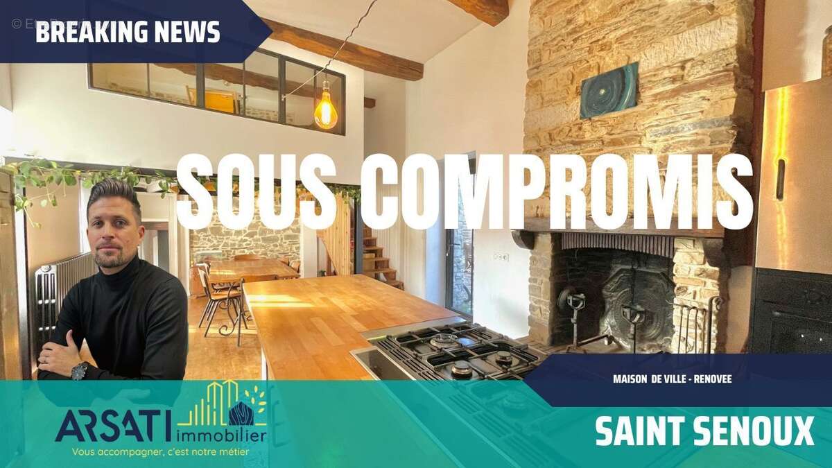 Maison à SAINT-SENOUX