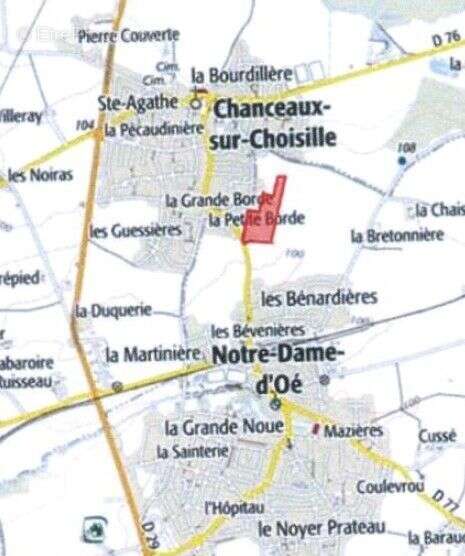 Terrain à NOTRE-DAME-D'OE